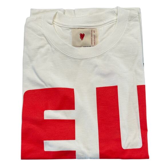 Emotionally Unavailable x Champion E.U. White T-Shirt *RARE*NEW IN BAG* Size S - Picture 5 of 7